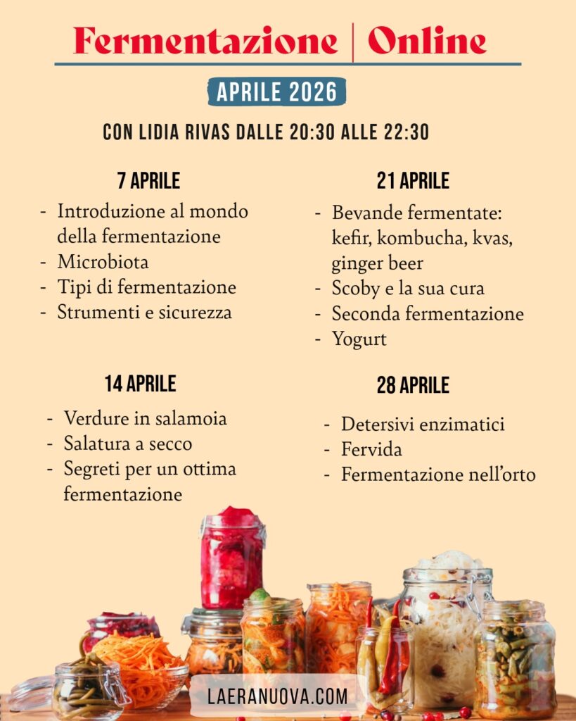 Corso online di fermentazione Aprile